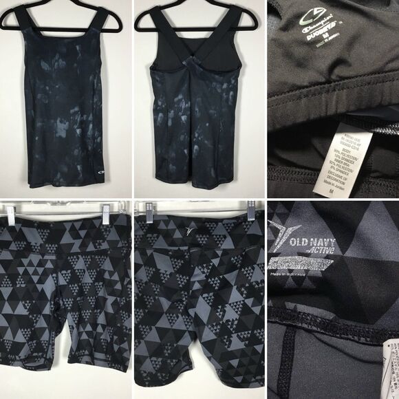 Women's Workout Casual Sporty Athletic Clothing Lot Bundle 18 Piece Size Medium - Picture 6 of 11